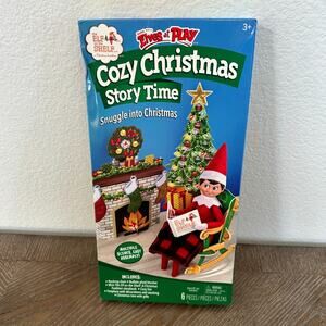 Elf on the Shelf Scout Elves at Play Cozy Christmas Story Time Playset NIB NEW